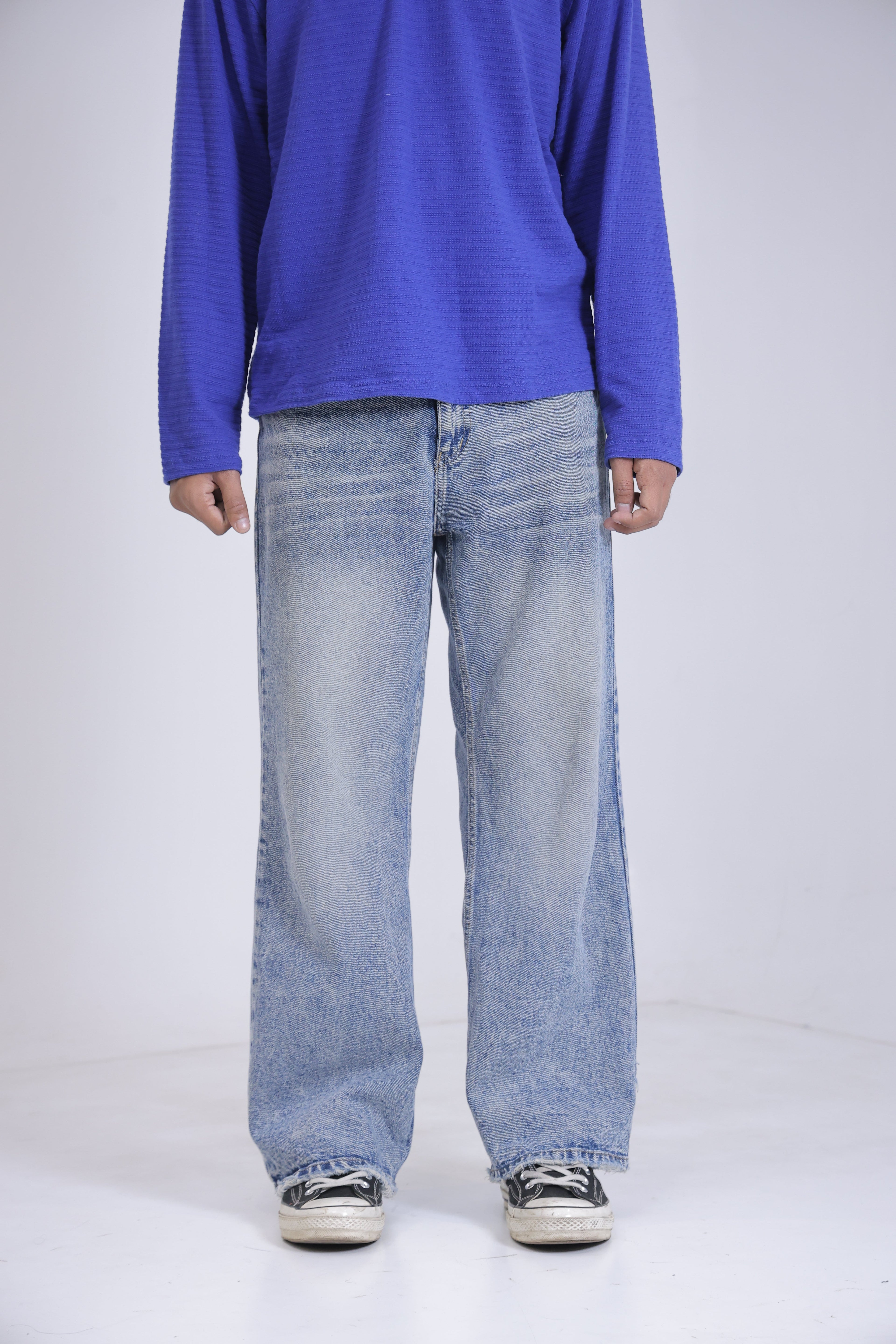 Vintage Blue Grinded